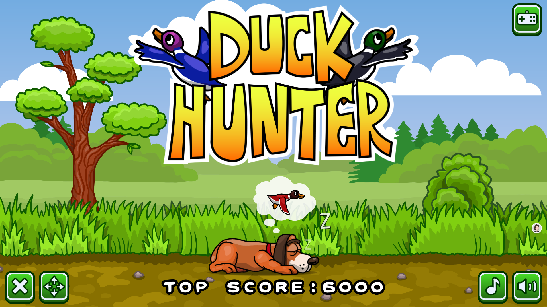 Duck Hunter Gameplay Screenshot