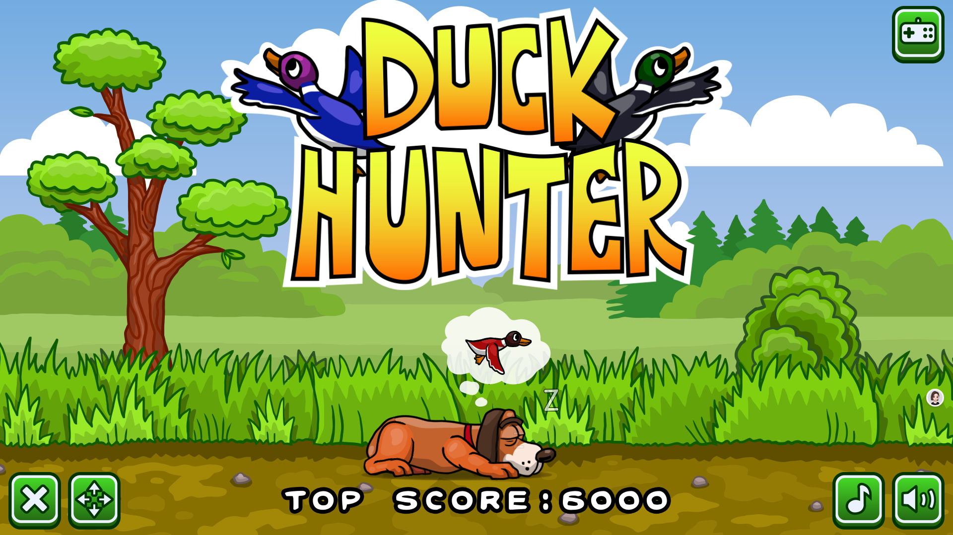 Duck Hunter Screenshot - Weapon Selection