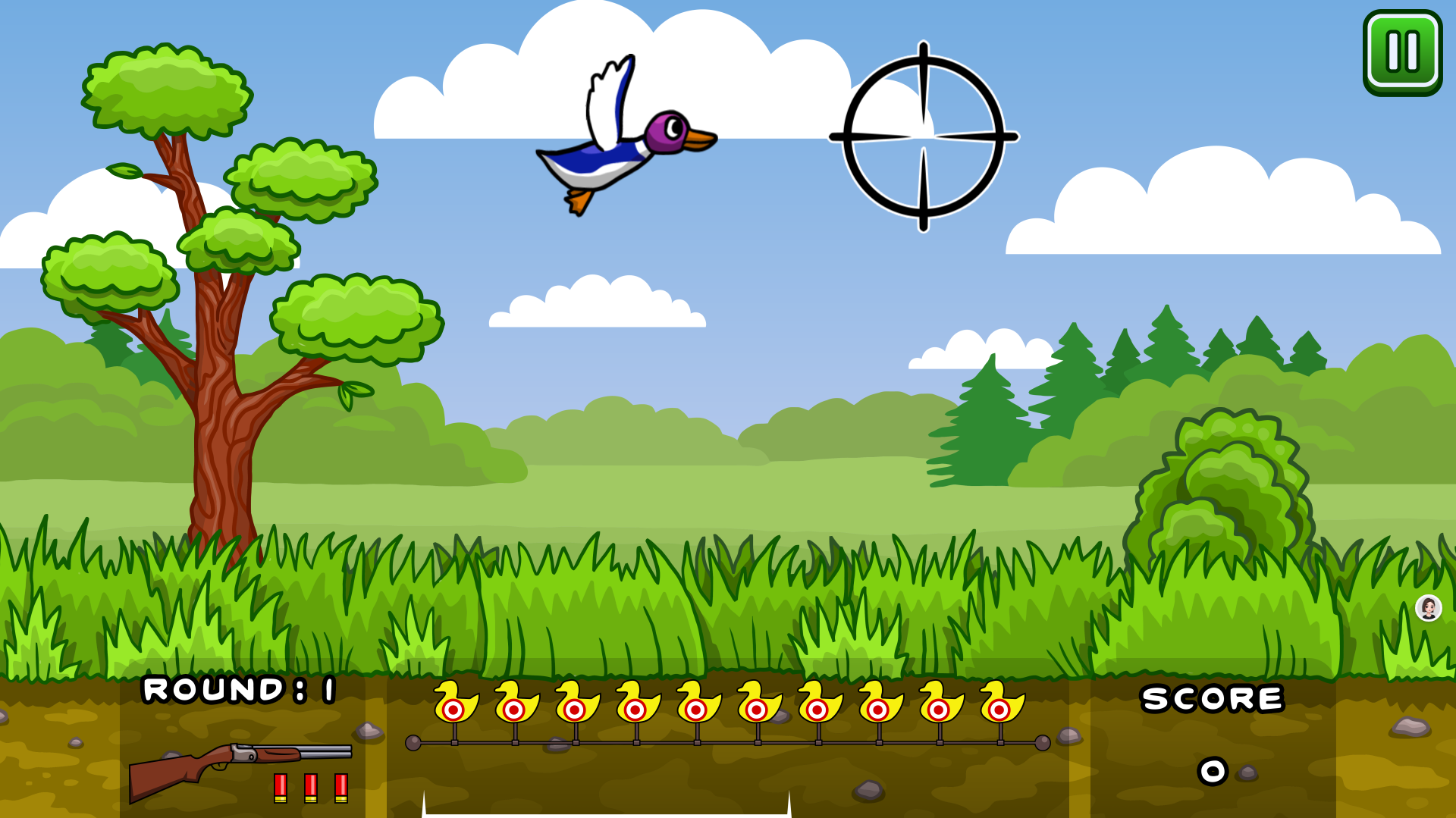 Duck Hunter Screenshot - Boss Battle